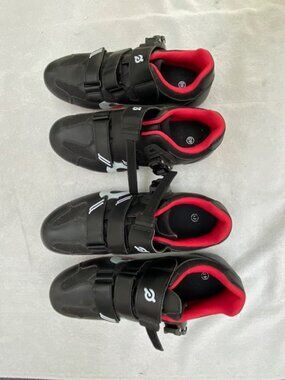 Nearly New, 2 pairs, size 40 & 41, Peloton Original Cycling Shoes